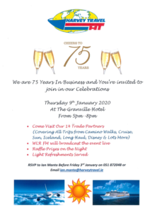 Harvey Travel 75 Years