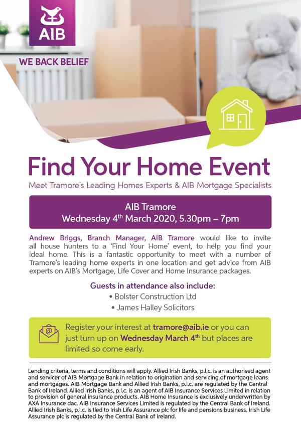 AIB Tramore Find Your Home