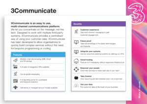 3Communicate datasheet