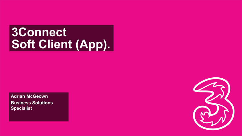 3Connect App Overview 1