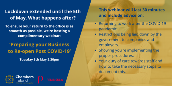Chambers Ireland Preparing Your Business 5th May