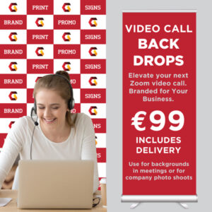 Graphic Image FB Video Call Backdrop