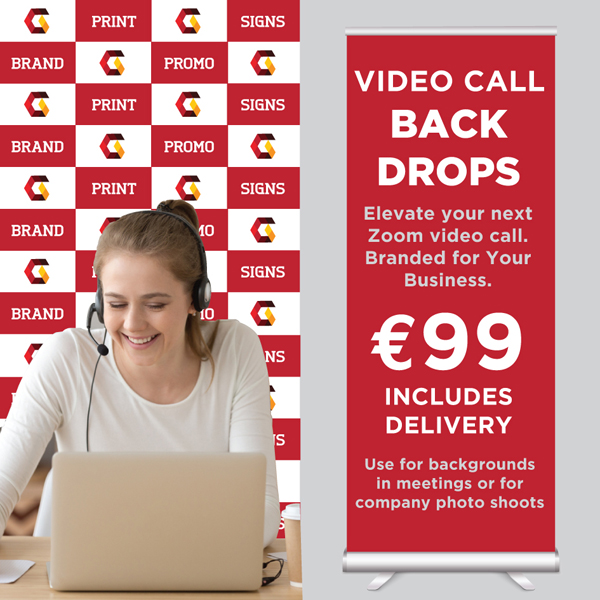 Graphic Image FB Video Call Backdrop