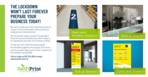 Swift Print COVID Ad