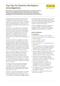 CC Solicitors Top Tips for Remote Workplace 1