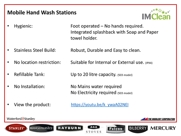 IMC Mobile Hand Wash Station 6