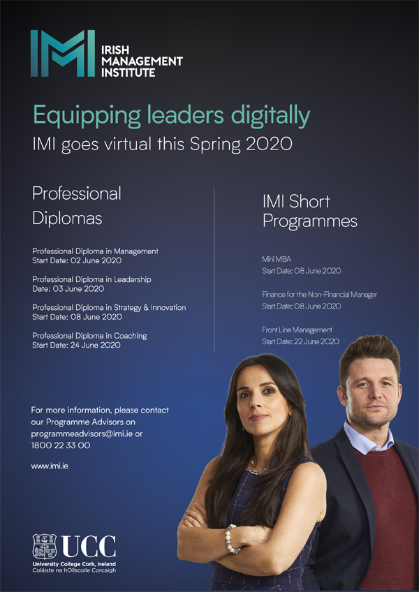 IMI Programme Schedule Spring 2020
