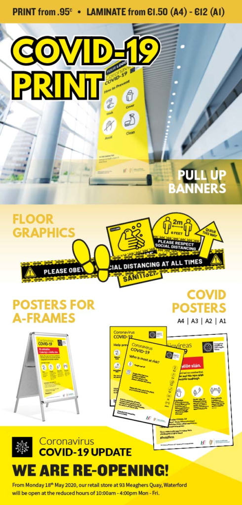 OfficeMaster Covid Signage