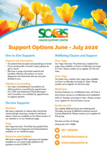 Solas Services June July 2020