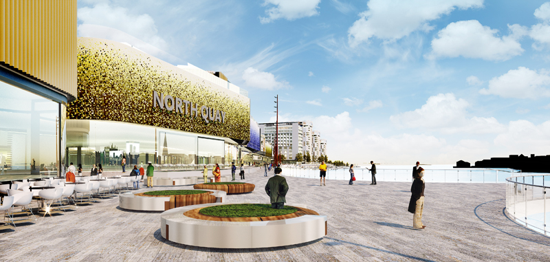 North Quays Mall Entrance