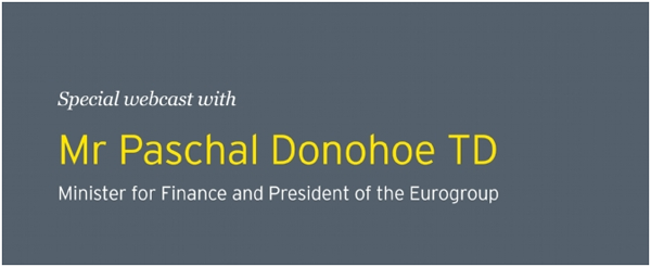 EY Webcast Paschal Donohoe