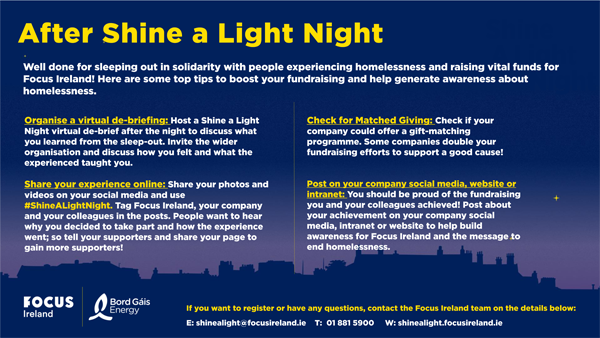 Focus Ireland Shine Light Night 2020 4