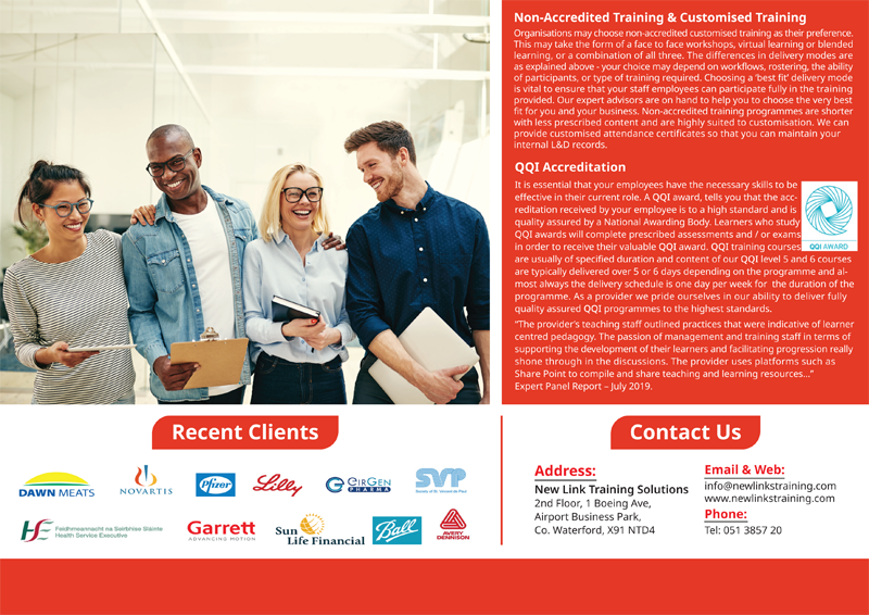 New Links Part Time Training Brochure 4