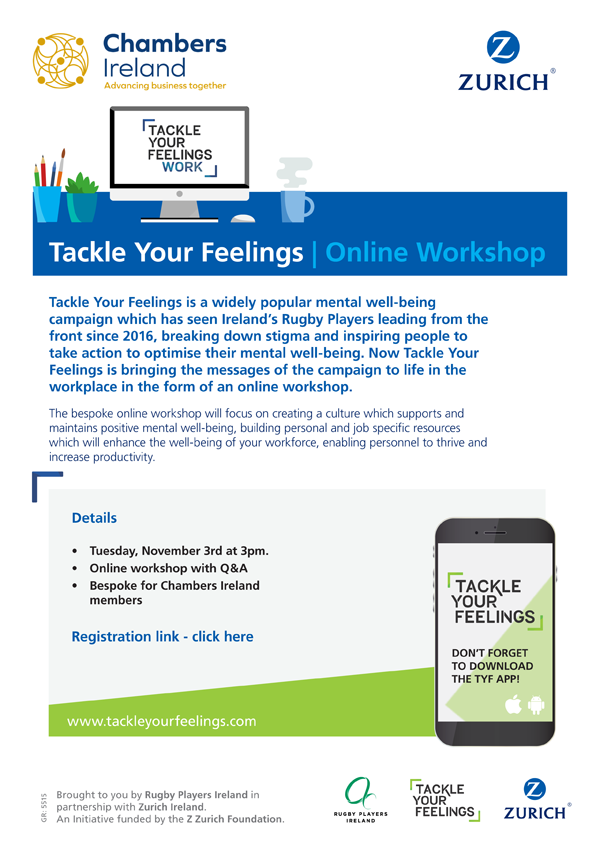 Tackle Your Feelings Online Workshop Zurich