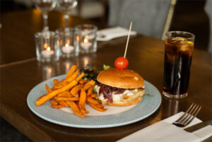 Viking Hotel Chicken Burger Chips