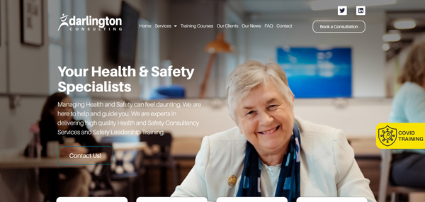 Darlington Consulting new website